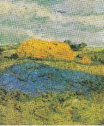 Vincent Van Gogh Heuschober an einem Regentag Sweden oil painting artist